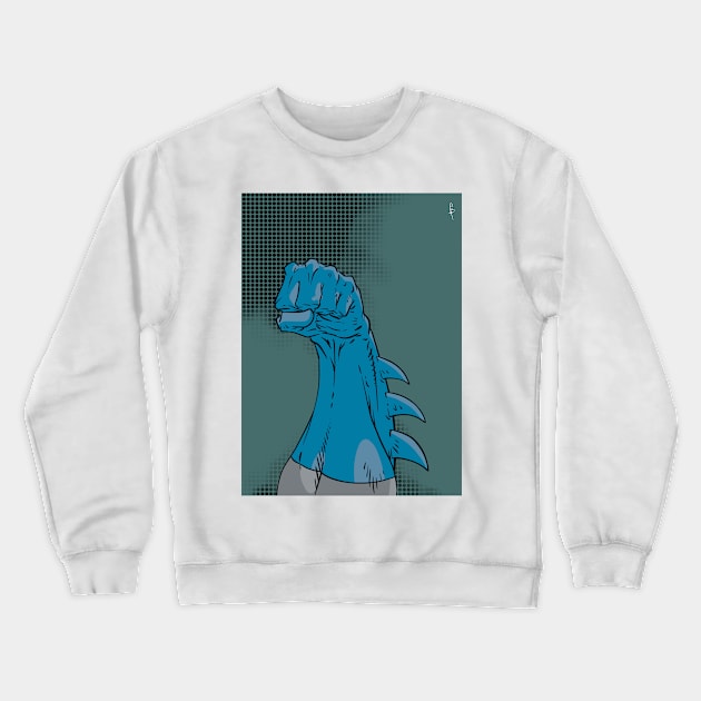 Superhero Crewneck Sweatshirt by bayooart